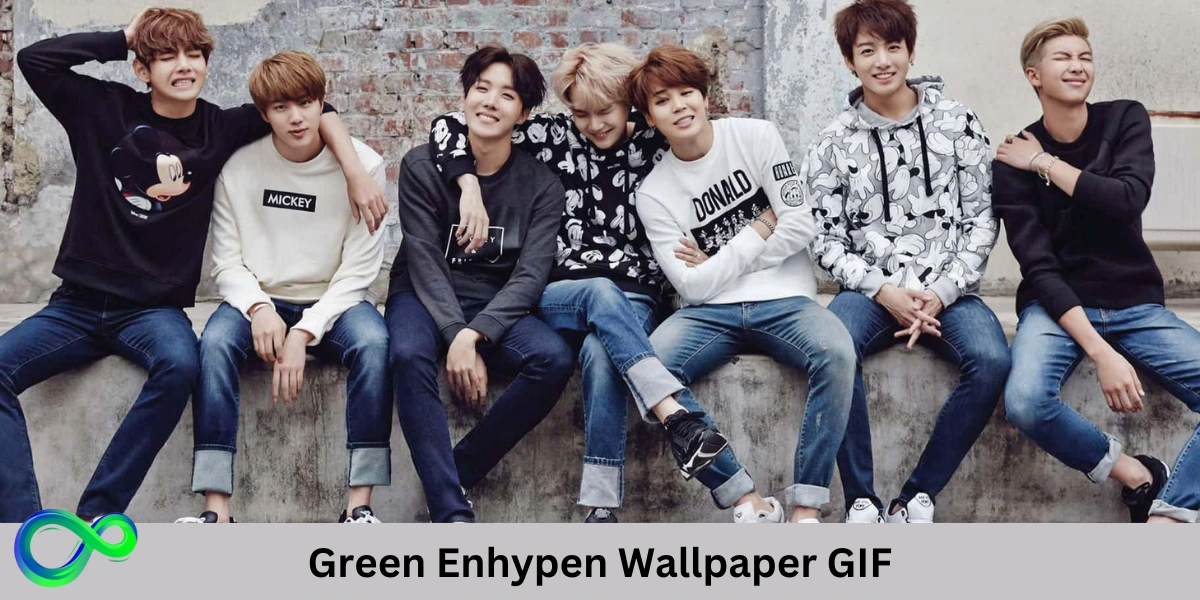 green-enhypen-wallpaper-gif